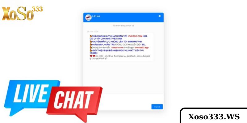 Hướng dẫn liên hệ với Xoso333